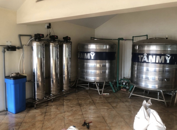 Ứng dụng của cột lọc nước inox 1465 trong xử lý nước