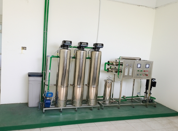 Hệ thống cột lọc nước inox 400 công nghiệp