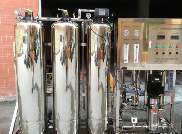 Hệ thống lọc sinh hoạt sử dụng cột inox