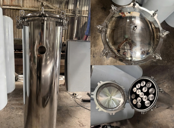 Các bộ phận quan trọng của phin lọc inox 15 lõi 40 inch