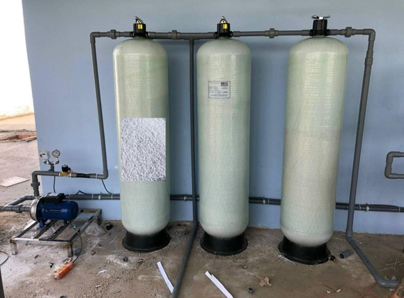 Dùng hạt nâng pH trong hệ thống lọc nước