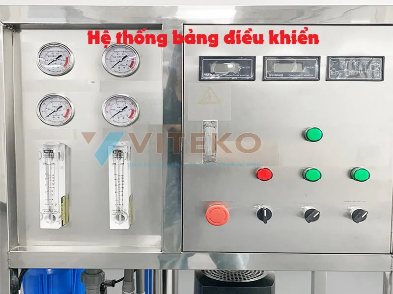 bảng điều khiển máy lọc nước mặn CTDA-500L