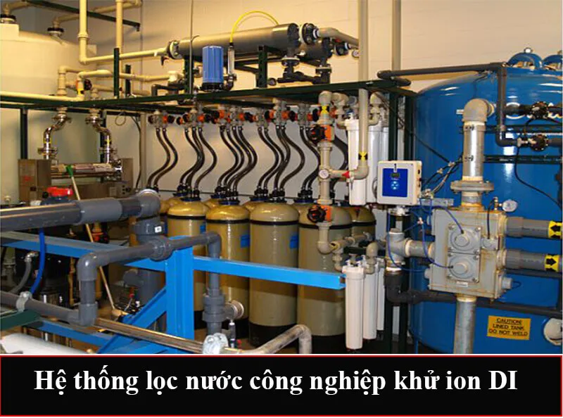 máy lọc nước công nghiệp khử ion -DI