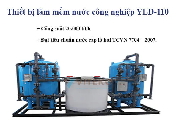 thiết bị làm mềm nước công nghiệp YLD-110