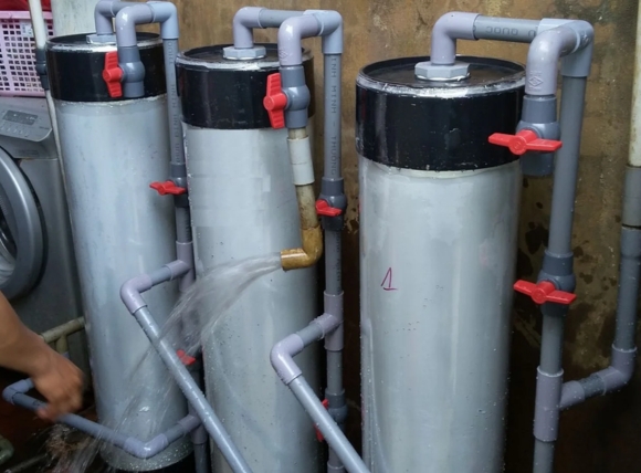 Báo giá bộ lọc nước giếng khoan cột lọc nhựa PVC