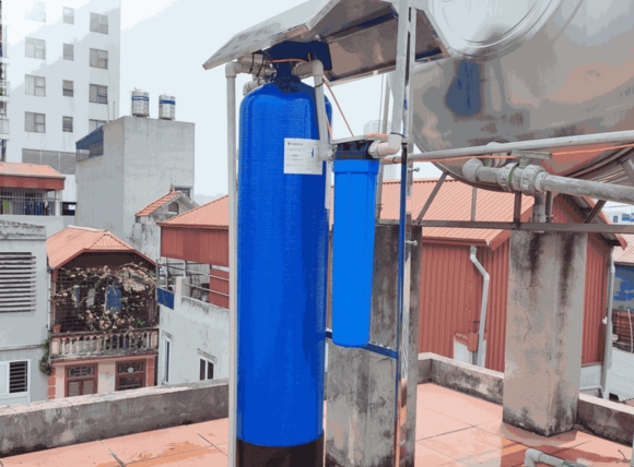 Hệ thống lọc nước giếng khoan 1 cột