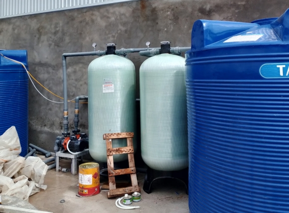 Thi công hệ thống lọc nước giếng khoan tại TPHCM