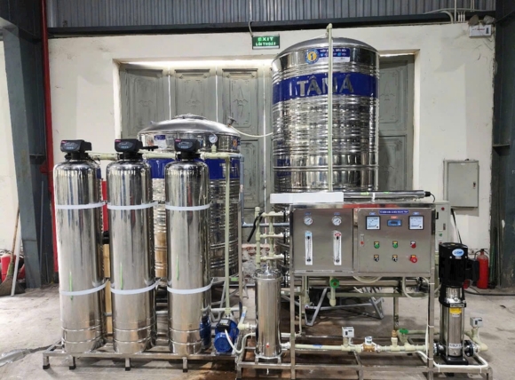 Thi công hệ thống lọc nước giếng khoan tại TPHCM