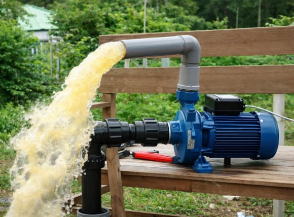 Bơm tăng áp của hệ thống lọc nước giếng khoan