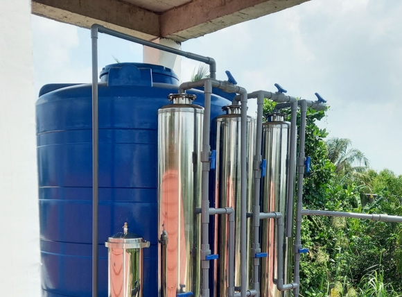 Phân khúc cao cấp - Hệ thống cột lọc Inox lọc nước giếng khoan