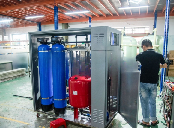 Cột lọc nước giếng khoan nhiễm Mangan, nhiễm Sắt DBI-02CT