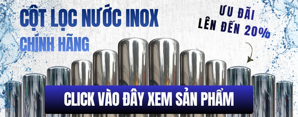 Cột lọc nước inox giá rẻ
