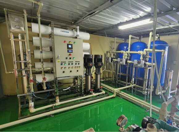 Lắp đặt thực tế hệ thống máy lọc nước giếng công nghiệp BPH-N03CT