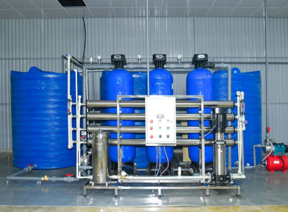 Lắp đặt thực tế hệ thống xử lý nước giếng thành nước tinh khiết GLS1-03C