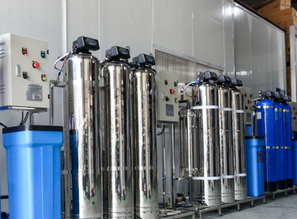 Thiết bị lọc nước giếng khoan nhiễm mangan, phèn sắt, khử màu mùi HTI-02IT