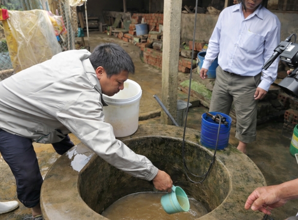 Nguyên nhân chính gây nước giếng vàng đục sau mưa lũ