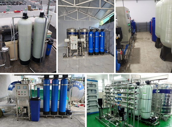 Một số hệ thống lọc tổng 6 cấp lọc - Lắp đặt thực tế tại VITEKO