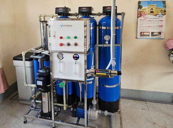 Hệ thống lọc nước sinh hoạt gia đình - Lắp đặt thực tế tại VITEKO