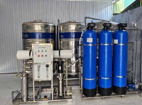 Hệ thống máy lọc nước tổng sinh hoạt gia đình - Sản phẩm thực tế tại VITEKO