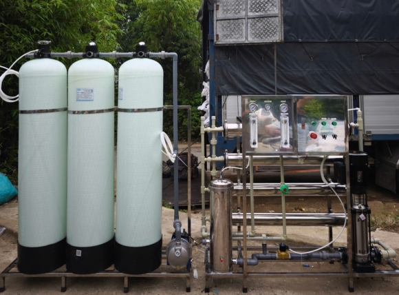 Hệ thống lọc nước đầu nguồn sinh hoạt gia đình - Lắp đặt thực tế tại VITEKO