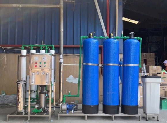 Hệ thống máy lọc nước đầu nguồn công suất lớn - Lắp đặt thực tế tại VITEKO
