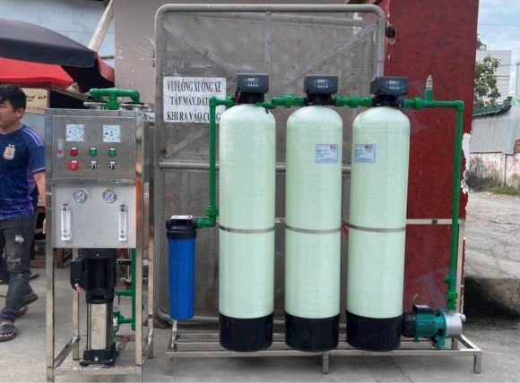Hệ thống lọc nước đầu nguồn sinh hoạt công suất lớn cho hộ gia đình (Miền Bắc) - Lắp đặt thực tế tại VITEKO