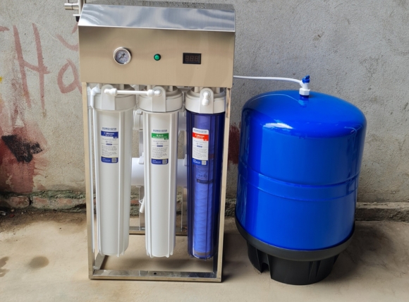 Hình ảnh thực tế máy lọc nước bán công nghiệp 80l/h