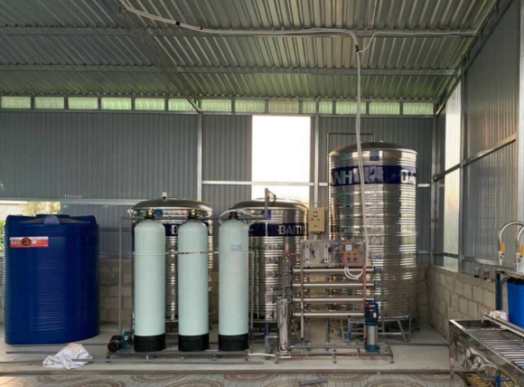 Lắp đặt máy lọc nước công nghiệp 1000l/h - Dự án thực tế tại VITEKO