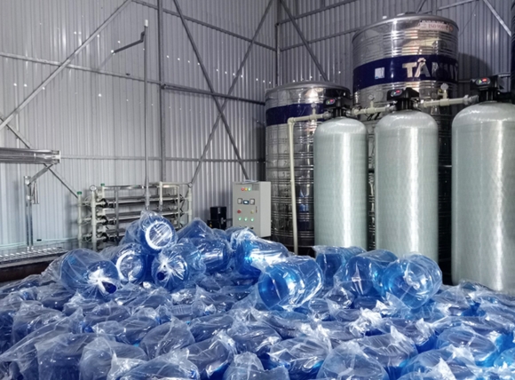 Lắp đặt máy lọc nước công nghiệp 3000l/h cho dây chuyền sản xuất nước tinh khiết - Dự án thực tế tại VITEKO
