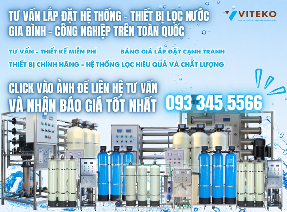Tư vấn và lắp đặt hệ thống lọc nước công nghiệp trên toàn quốc