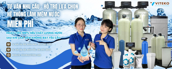 Bấm vào ảnh để liên hệ tư vấn thiết bị làm mềm nước Gia đình - Công nghiệp miễn phí