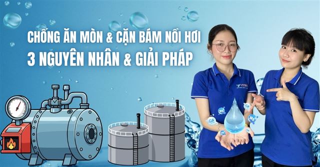 Chống ăn mòn & Cặn bám nồi hơi: 3 Nguyên nhân & Giải pháp