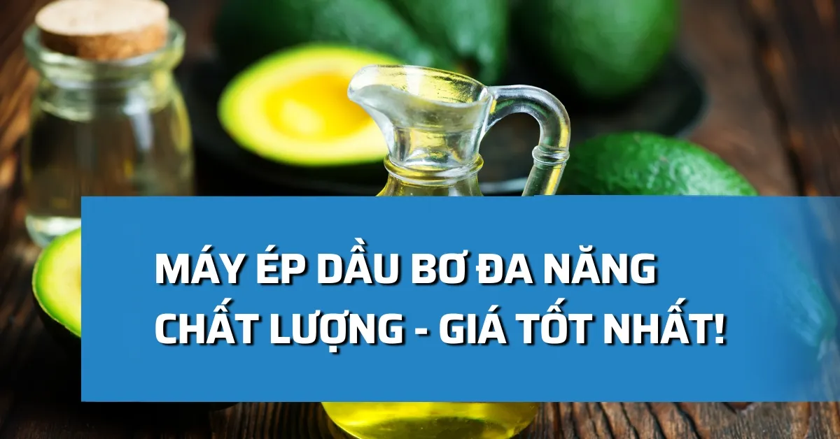 Máy ép dầu bơ đa năng, giá rẻ, chất lượng cao, đảm bảo sức khỏe cho người dùng