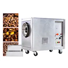 Máy rang hạt 5kg/mẻ dùng gas