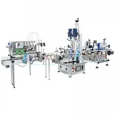 Máy chiết rót đóng chai dung dịch lỏng VK-FAL180