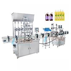 Máy chiết rót đóng nắp tự động dịch sệt VK-FAL180AP
