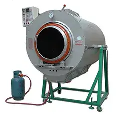 Máy sao chè bằng điện, gas - Máy sấy chè thùng quay