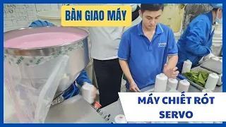 Máy chiết rót hóa chất servo – Tại sao KCN Vĩnh Lộc 2 tin chọn VITEKO bàn giao?