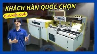 Máy rút màng co tự động - Vì sao công ty Hàn Quốc chọn VITEKO?