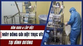 Vì Sao Xưởng Bình Dương Chọn Máy Đóng Gói Bột Trục Vít Này?