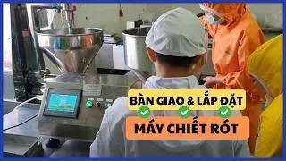 Máy chiết rót tôm xay – Tại sao công ty thủy sản Long An tin chọn VITEKO?