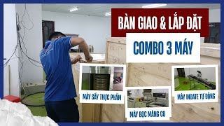 Máy co màng hộp giúp xưởng trà Hậu Giang thay đổi ra sao?