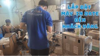 VITEKO hân hạnh bàn giao máy In Date băng tải đến công ty sản xuất hóa chất ở Đức Hòa Long An